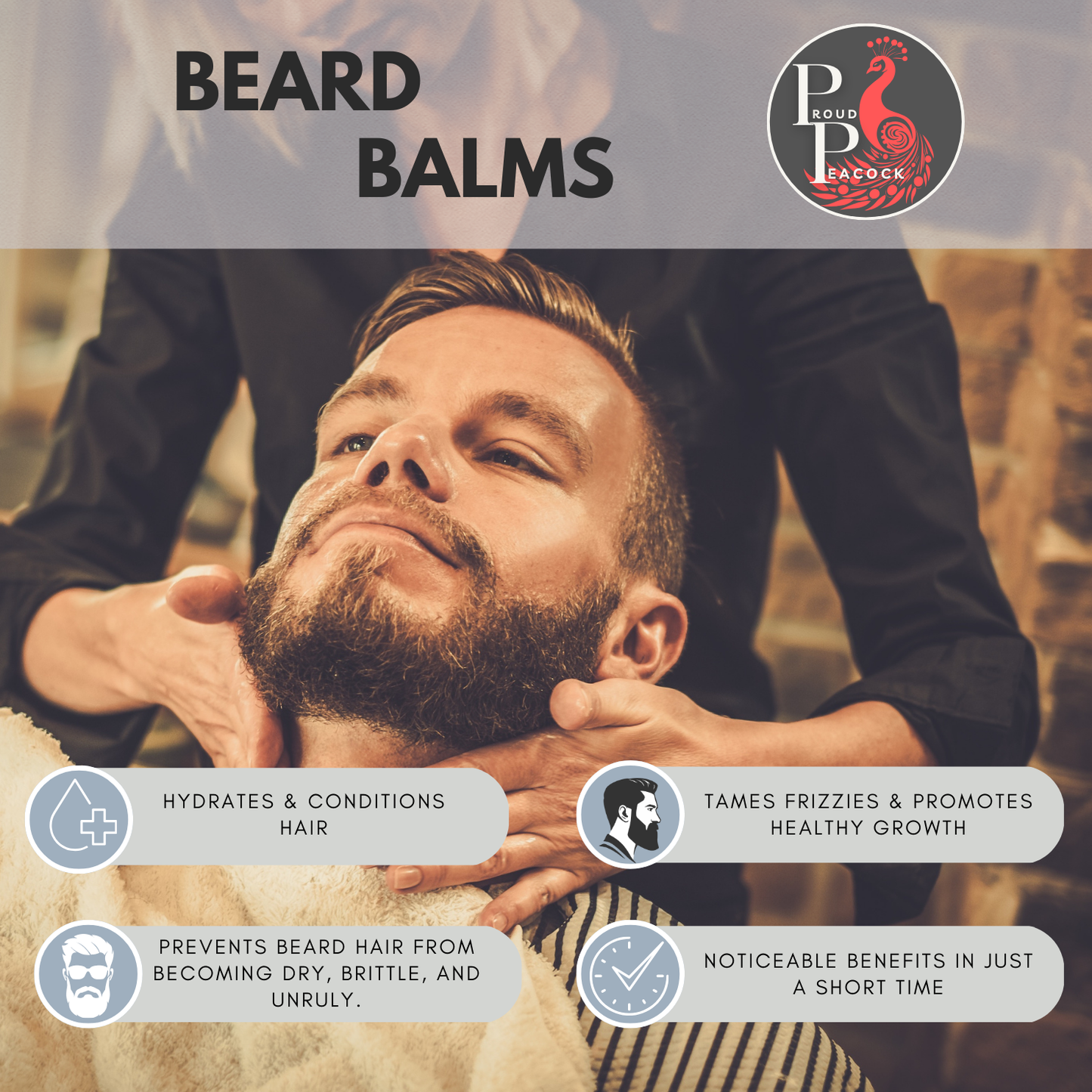 Unscented Vegan Beard Balm